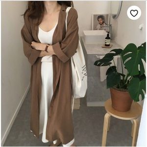 Brown Duster Coat
